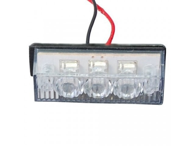 ORANJE 6 X 3 LED Flash zwaailicht 12V - flitser