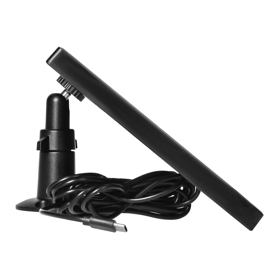 Mini zonnepaneel - 3.3W - USB-C - Met voet