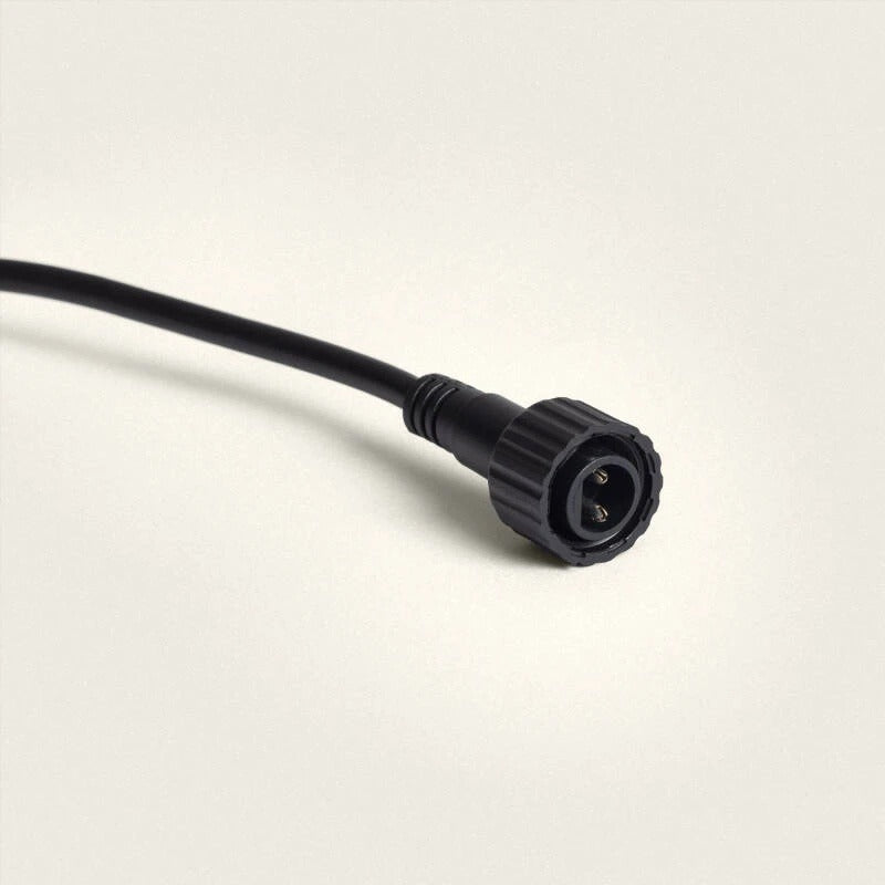 12V Palm LED Spot - warm white - black housing - 6 Watt