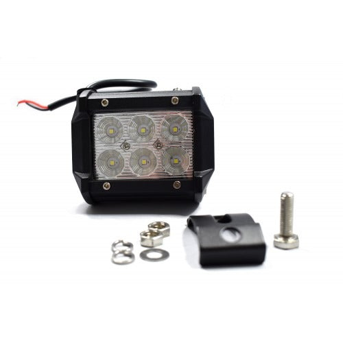 LED SPOT - 6 Led - 18 Watt - front light - Koud Wit