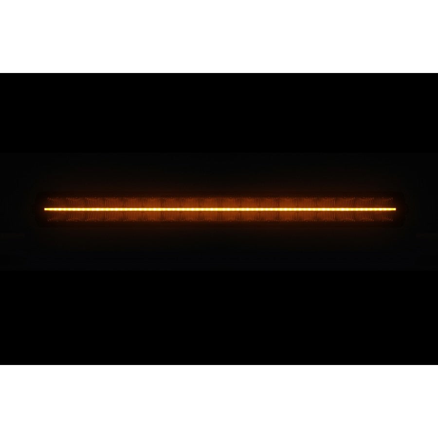 LED bar + markeringslicht - R10 - Wit + amber - 12/24V - 84cm