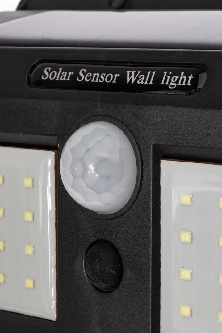 Solar LED wall lamp - 40 LED - With motion + twilight sensor