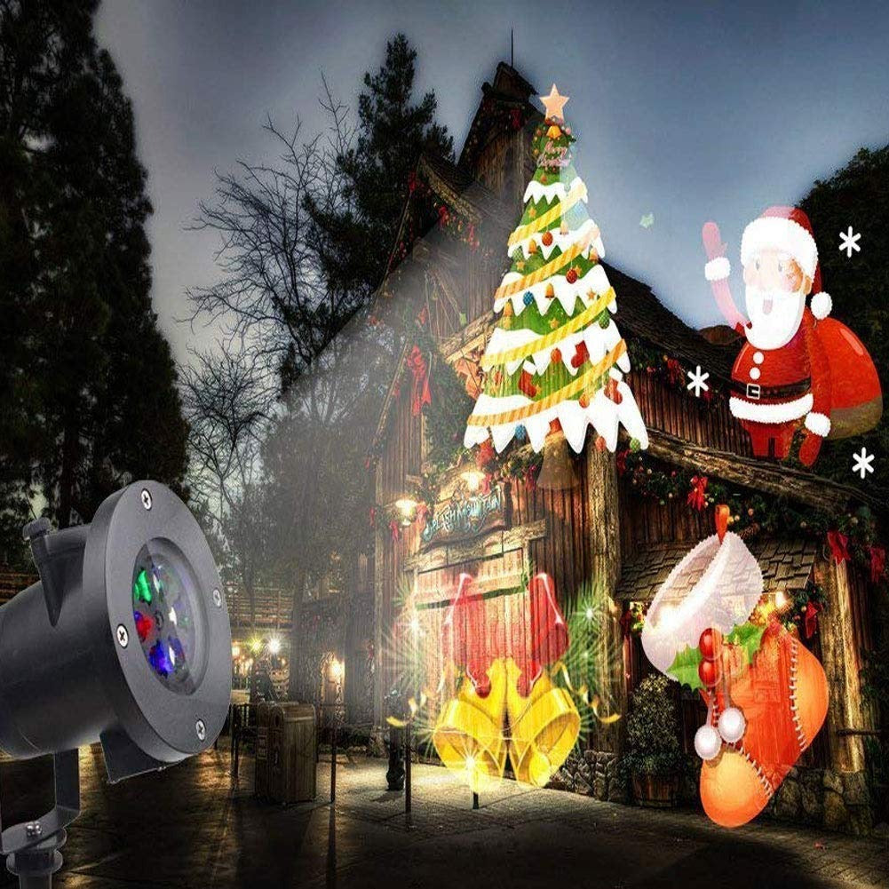 Led lichteffect projector - Kerstmis - outdoor IP44