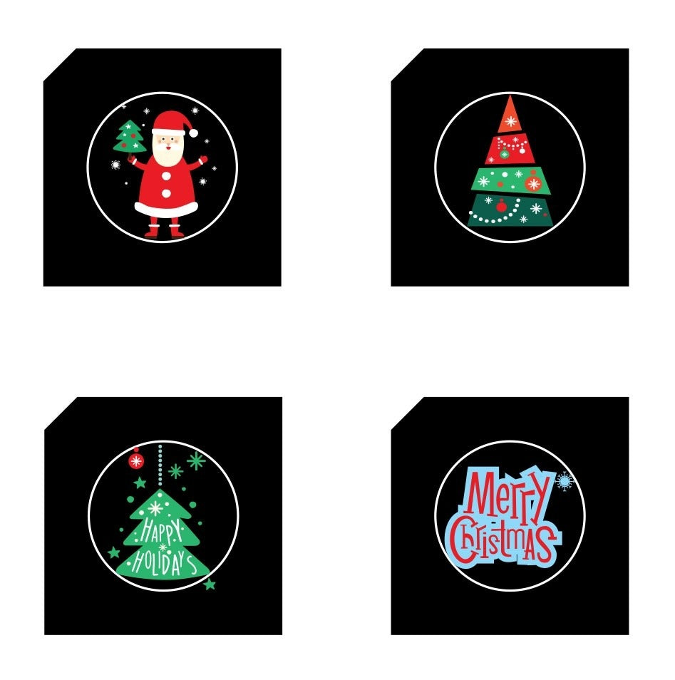 Led lichteffect projector - sneeuwvlokken - Wisselbare dia's