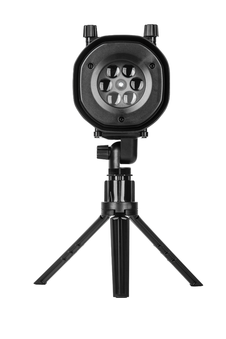 Led lichteffect projector - sneeuwvlokken - Wisselbare dia's