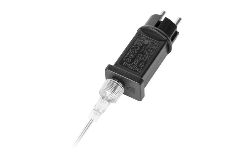 Led gordijn kerst - 5 meter - 33 strings - warm wit - 330 leds