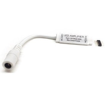 RGB repeater / versterker LED strip Wit