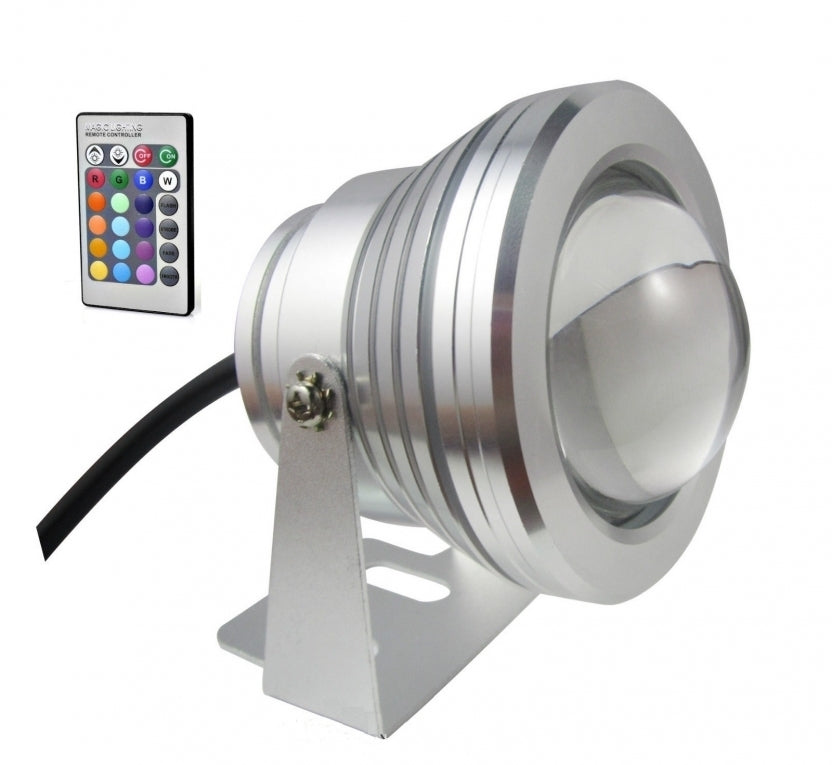 Led Rgb Focus 10W LED SPOT light RGB Focus Lens outdoor 12 volt - dimbaar – ABC-Led