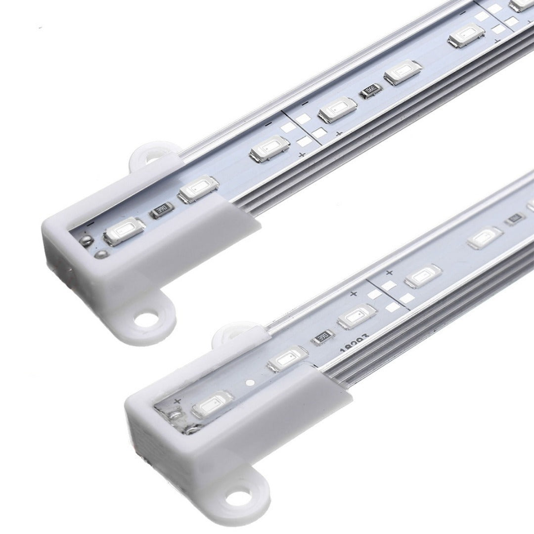 LED strip 100cm - Aluminium profiel - 12V - IP65 - Extra warm wit