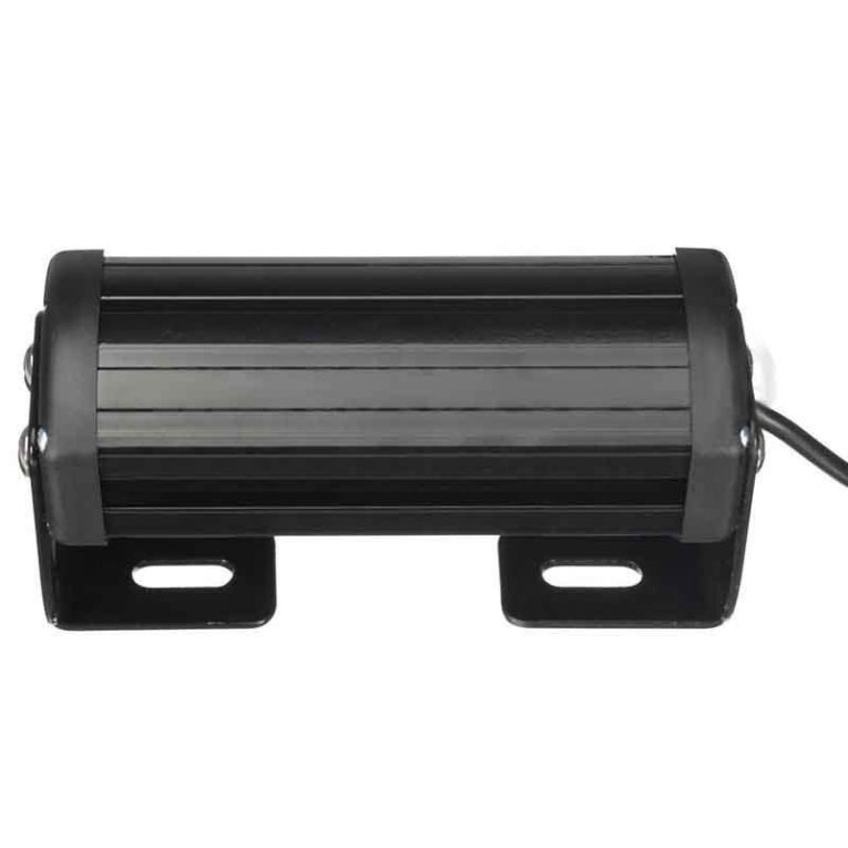 ORANJE bumper flitser 4 LED 12 Volt - Complete Set - Zwart