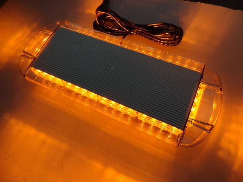 ORANJE 54cm - 40 LED dak zwaailicht LED - magneet bevestiging