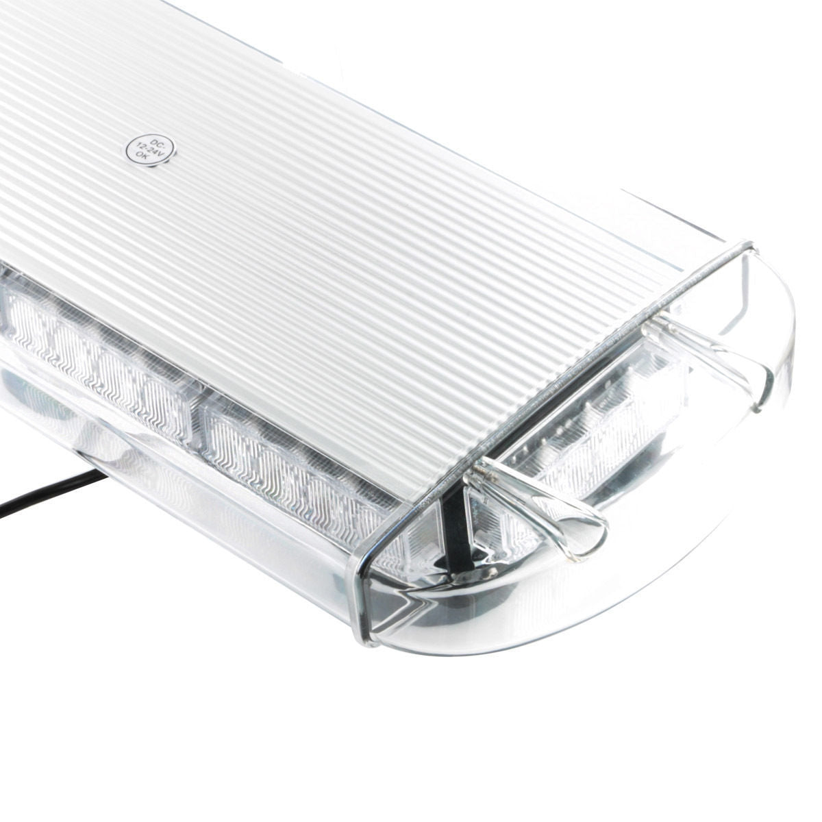 ORANJE 54cm - 40 LED dak zwaailicht LED - magneet bevestiging