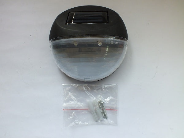 LED Buitenlamp Gevel Verlichting - Zonne Energie - Koud Wit - IP44