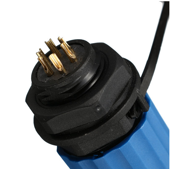 Connecteur mâle + femelle - Connecteur de câble étanche - 6 conducteurs - IP68