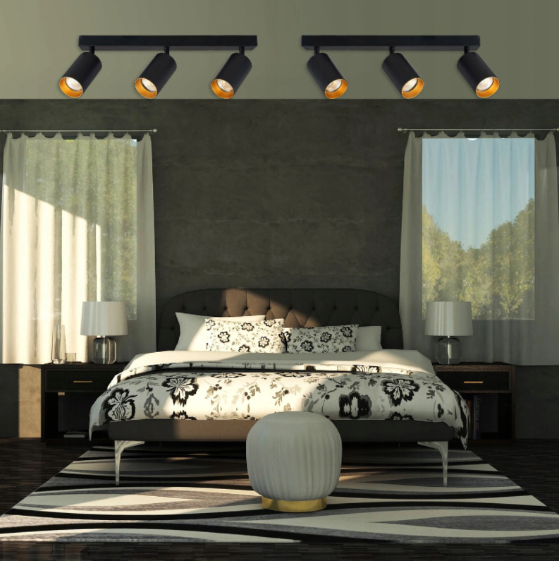 Opbouw plafondspot - 3 stuks - GU10 fitting - Verstelbaar