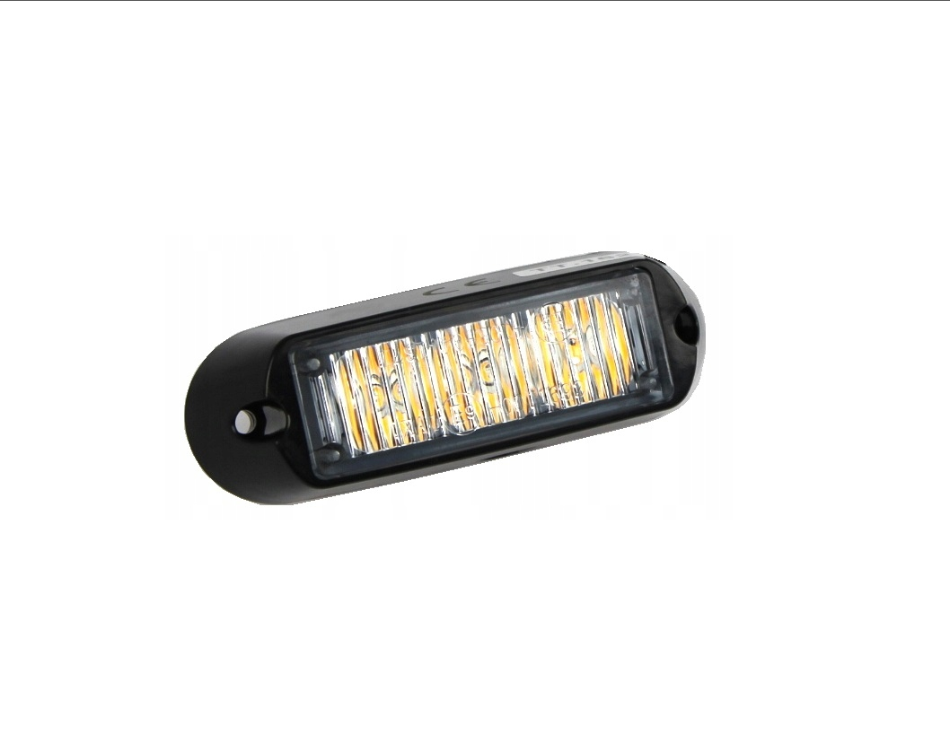 Bumper flitser wit - 3 LED - 9W - R10/R65