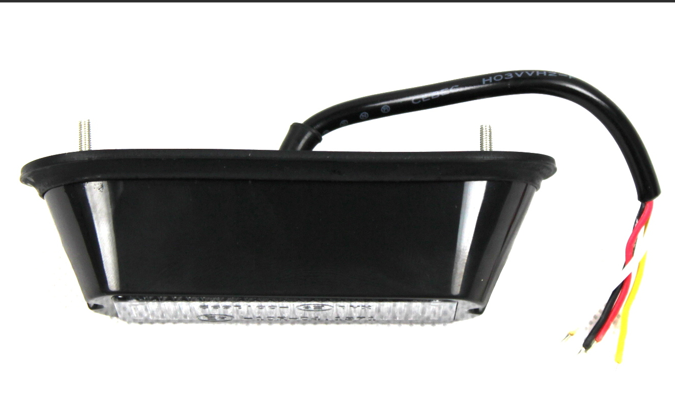 Bumper flitser wit - 3 LED - 9W - R10/R65