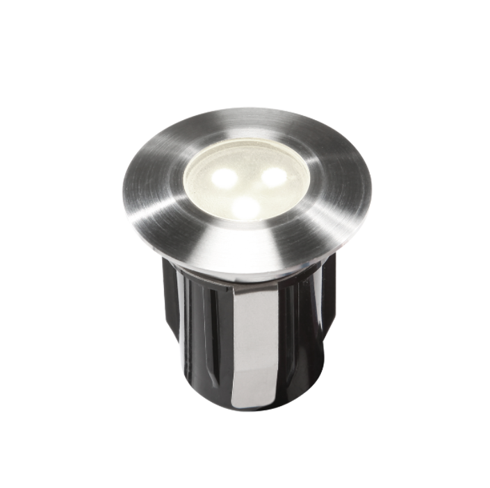 4x LED terras spot - 12V - 5 Watt - 42mm - Complete set