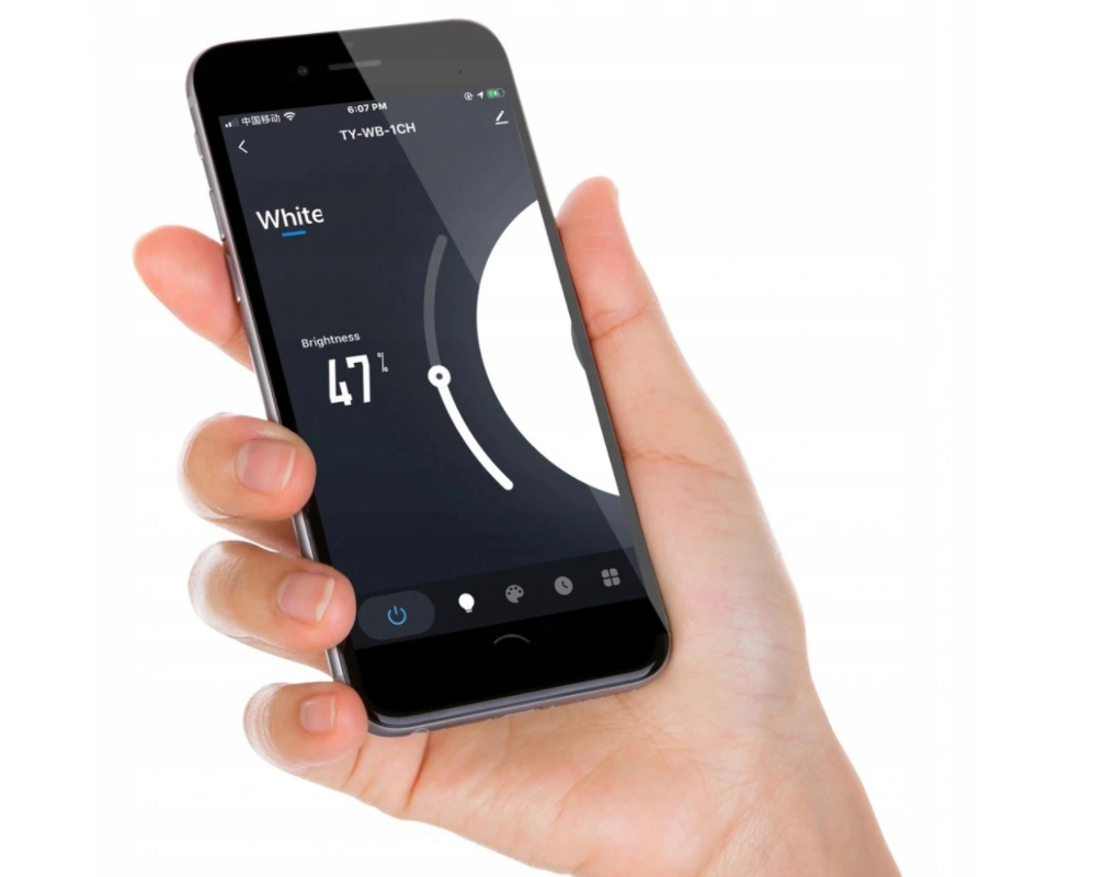 TUYA Smart RGBW controller - WIFI - 5 pins - 5 tot 24V