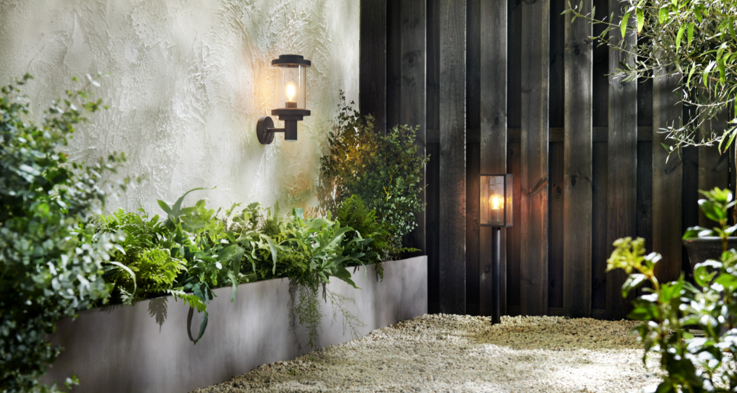 Lampe de jardin à LED avec socle - 68 cm - Lampe simple