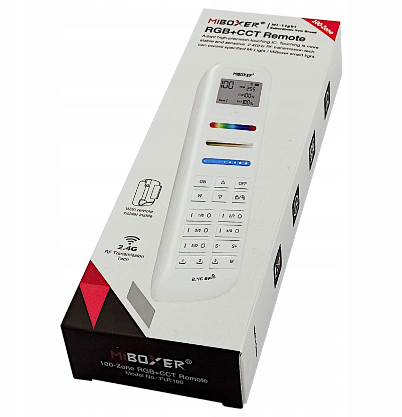 Mi-Boxer remote control - FUT100 - 100 zones - RGB + CCT