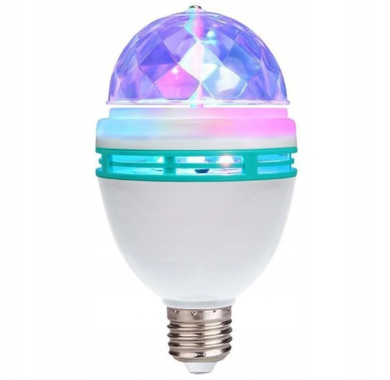 E27 discolamp - Multicolor - 3W - 230V