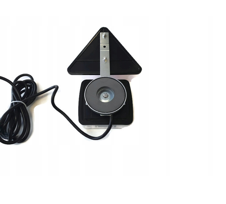 Feu arrière combiné à LED - 2 x 10 LED - Avec triangle de signalisation - Magnétique