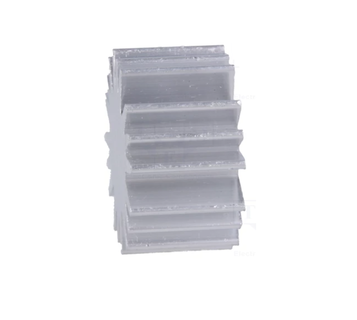 LED heatsink - Koellichaam - 6.3K/WÂ - 20mm - Aluminium