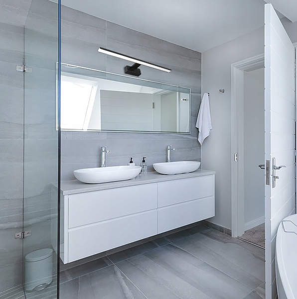 LED spiegelverlichting - Neutraal wit - 230V - 40cm