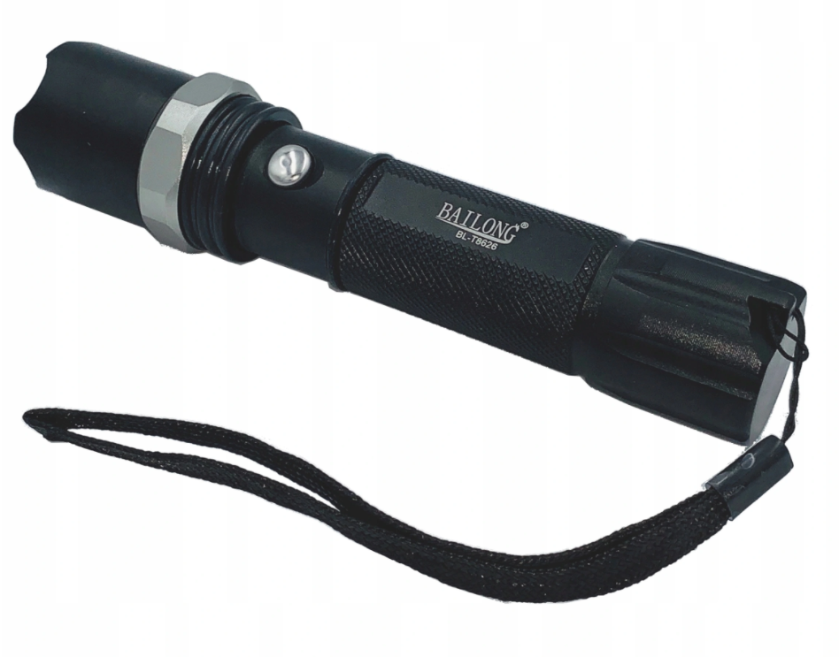 SWAT LED zaklamp met UV LED - 300 Lumen - 14,5 cm