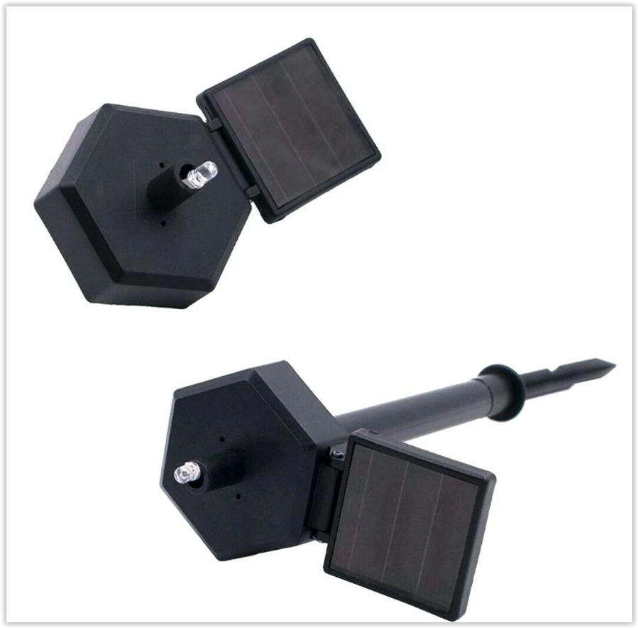 Solar LED Kabouter - Met schemersensor en prikpen