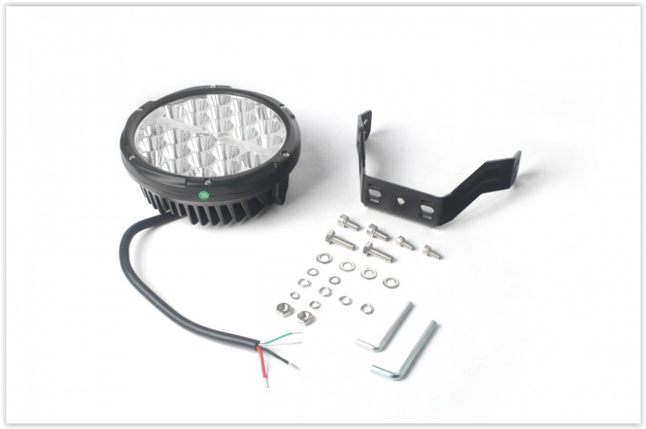 LED Koplamp Rijlicht Contour en Strobo 12V 24V 100W IP67