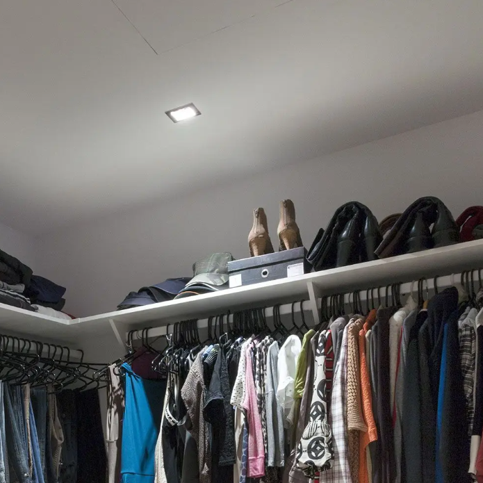 Inbouw spot GU10 + MR16 - Aluminium - 91mm - Vierkant armatuur - Verstelbaar - ZwartÂ 