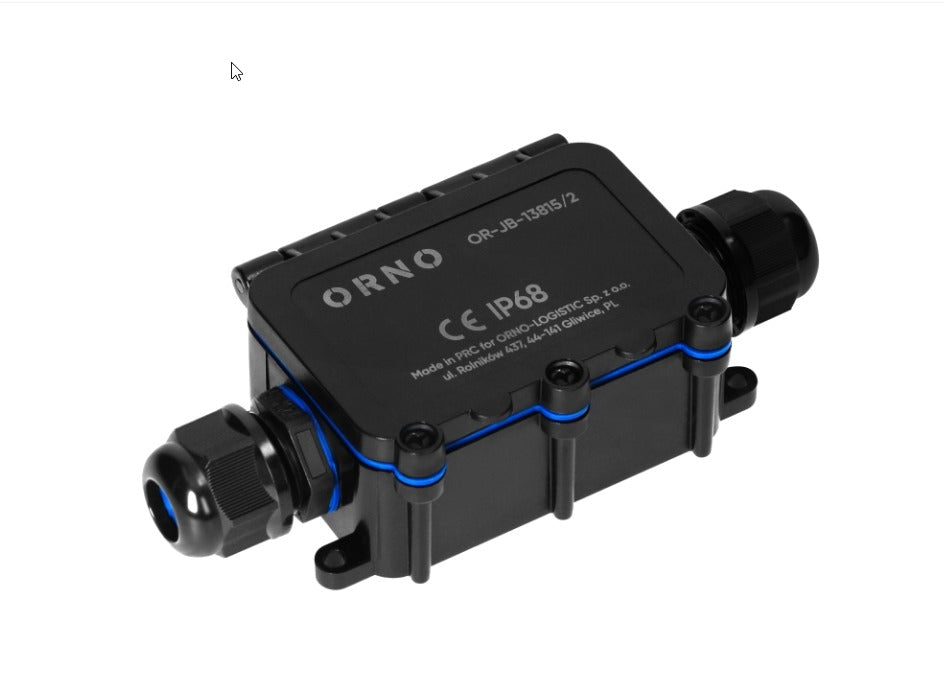 Lasdoos IP68 –2 Voudig - Slagvast en Vlamvertragend