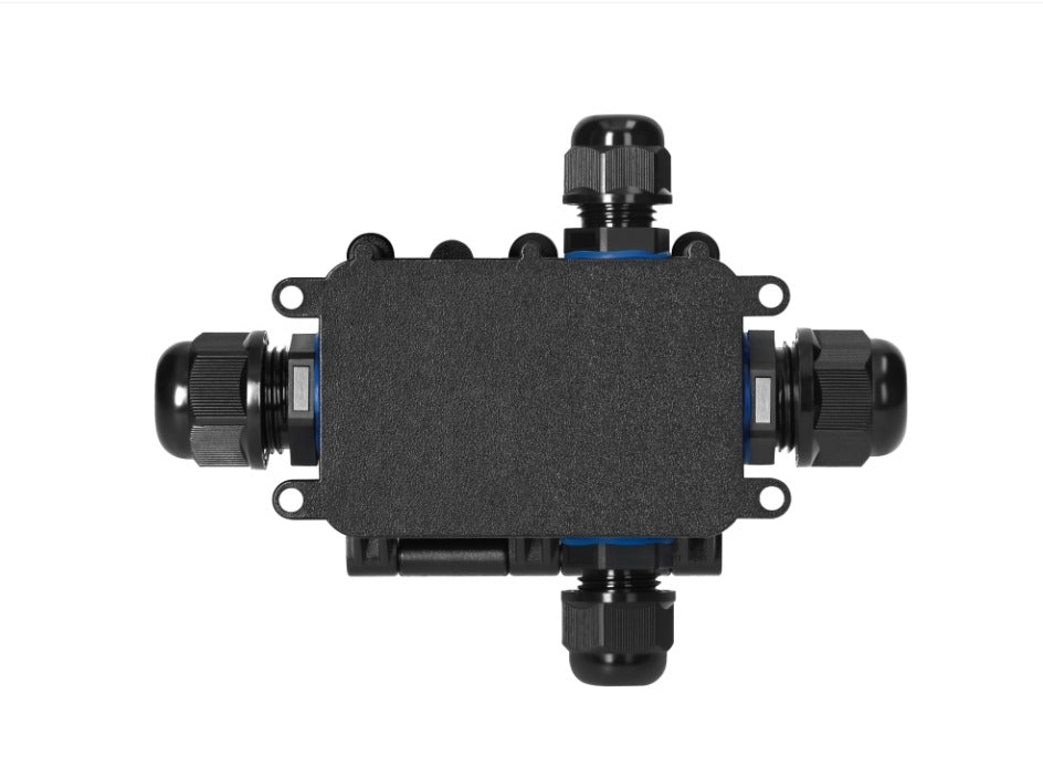 Opbouw Lasdoos IP68 - 4 voudig - Slagvast en Vlamvertragend