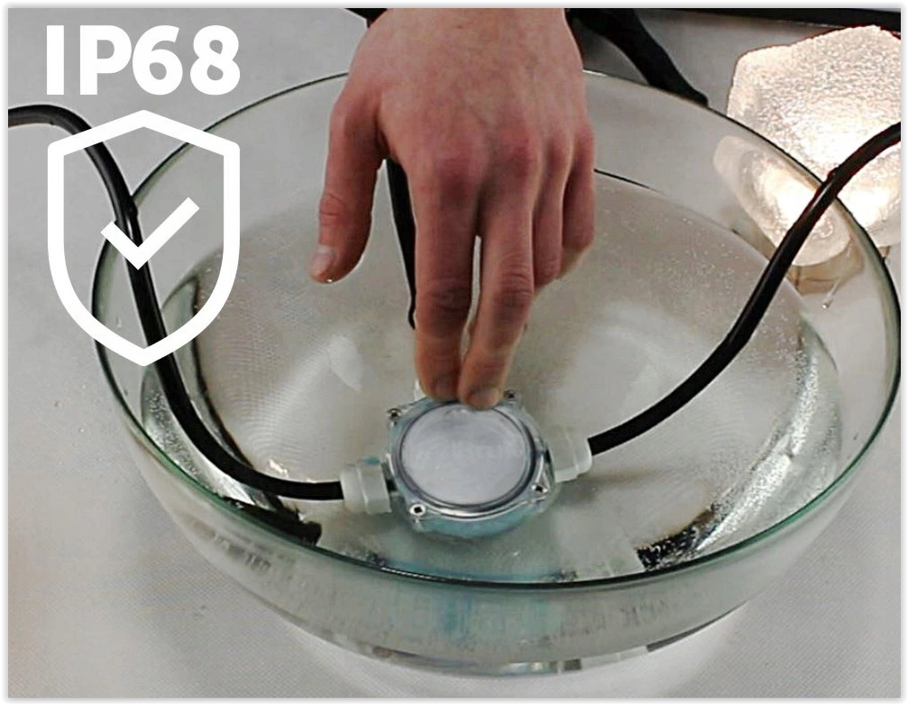 Waterdichte kabeldoos - 3 voudig - IP68 - Transparant