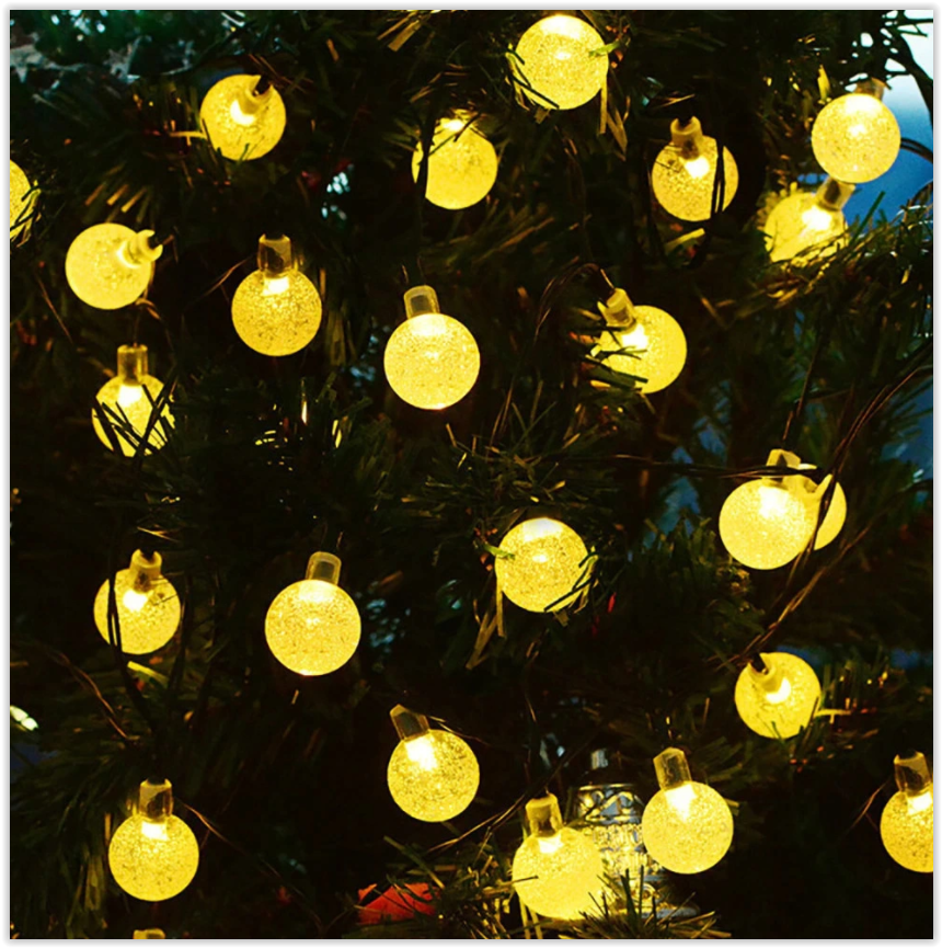 Kerst slinger solar - 20 LEDs - 485cm