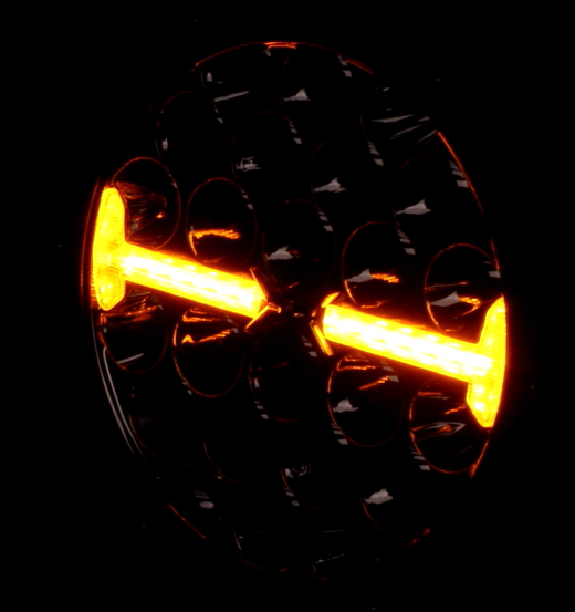 LED Koplamp Rijlicht Contour en Strobo 12V 24V 100W IP67