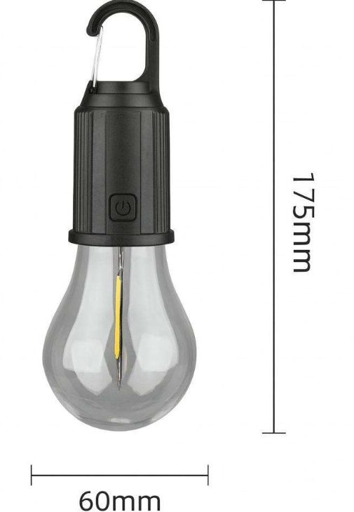 LED-looplamp – USB-C oplaadbaar – Met haak