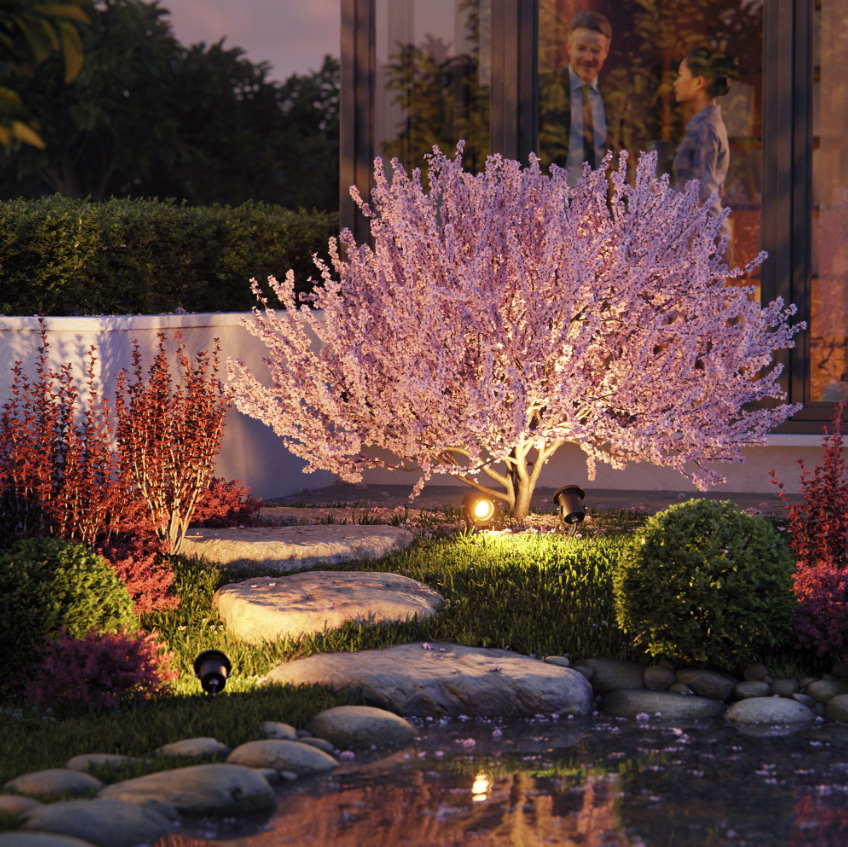 Buiten grondspot – RVS – GU5.3 fitting – 12V – IP55 – Zwart