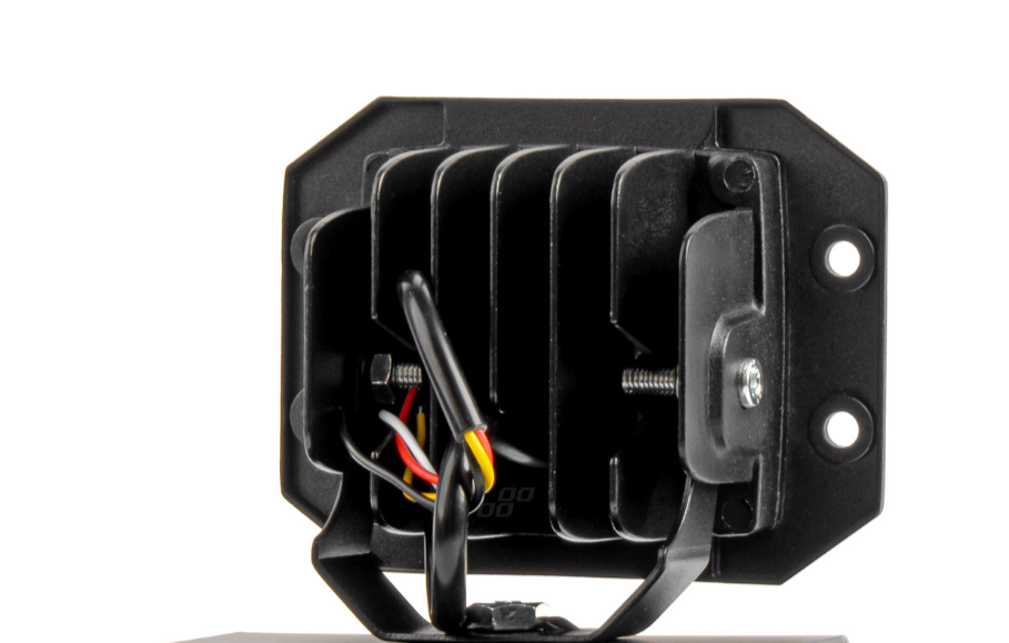 LED werklamp - R10 - Wit + oranje - 60W - 6000 Lumen