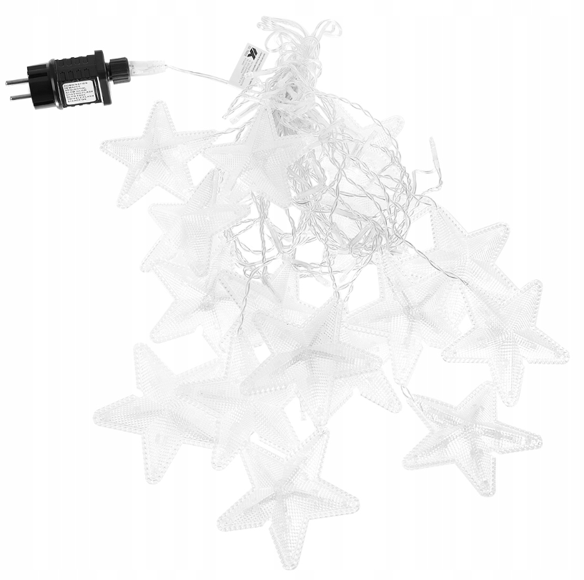 LED kerst lichtgordijn - 5,5 meter - Warm wit - 136 LED