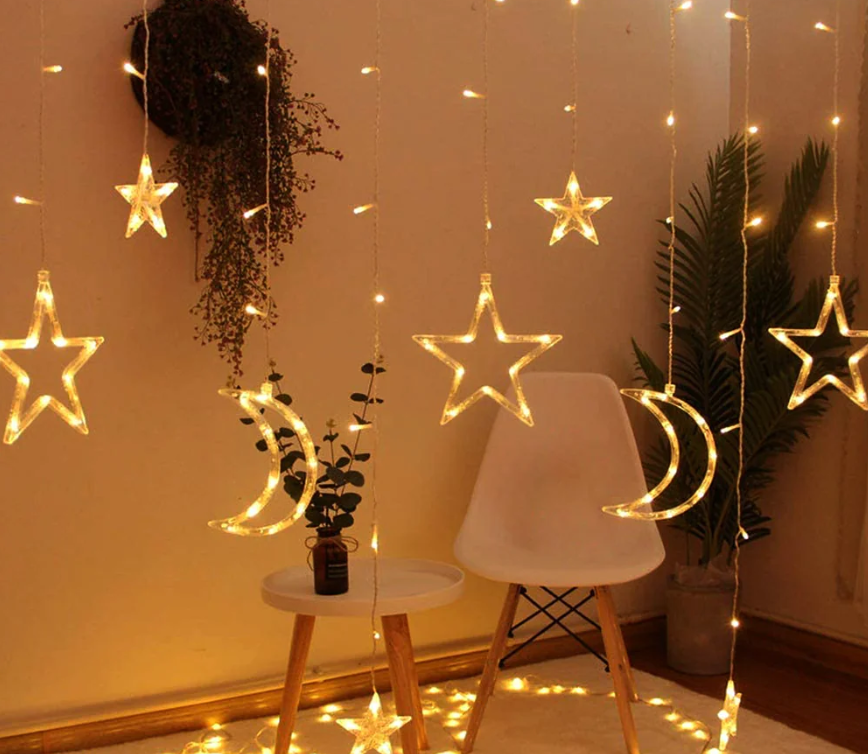 Sterrenhemel LED Slinger – 120 Warm Witte LED's | 8 Verlichtingsstanden | 5,2m Betoverend Licht