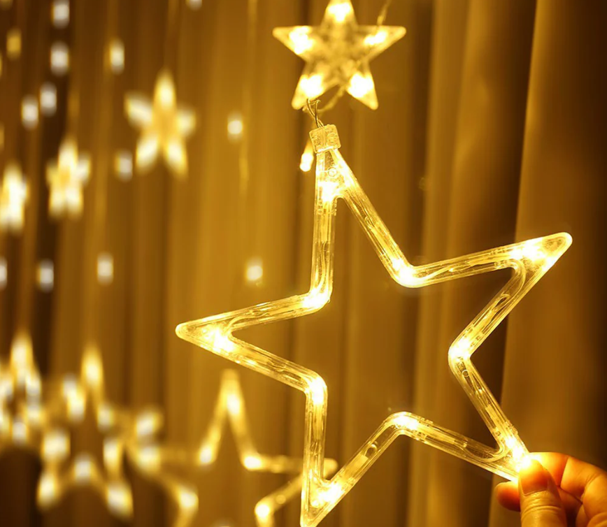 Sterrenhemel LED Slinger – 120 Warm Witte LED's | 8 Verlichtingsstanden | 5,2m Betoverend Licht