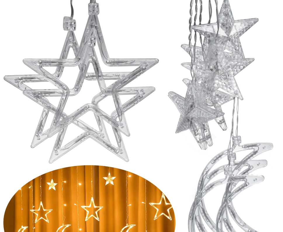 Sterrenhemel LED Slinger – 120 Warm Witte LED's | 8 Verlichtingsstanden | 5,2m Betoverend Licht