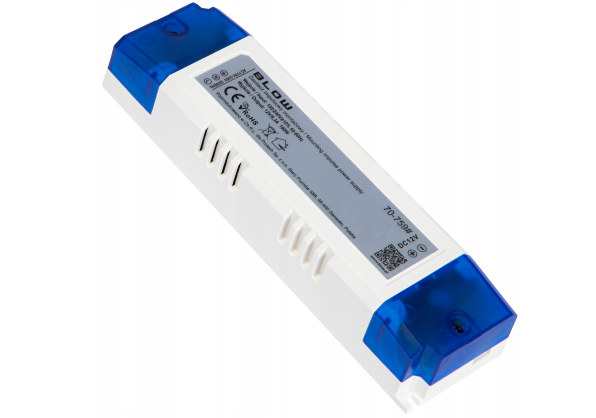 Inbouw voeding - 12 Volt - 8,33A - 100W