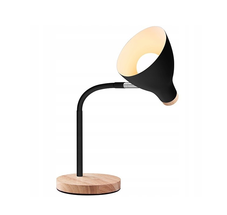 LED bureaulamp - E27 fitting - Zwart