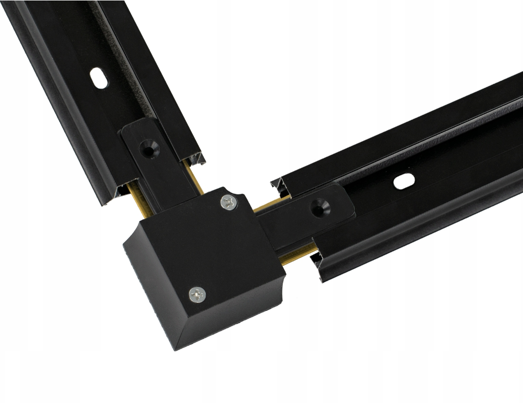 L-connector voor tracklights - 1 fase - Voor ZX rails