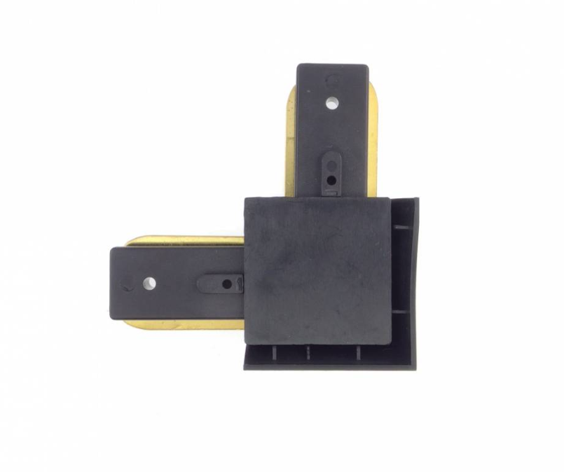 L-connector voor tracklights - 1 fase - Voor ZX rails
