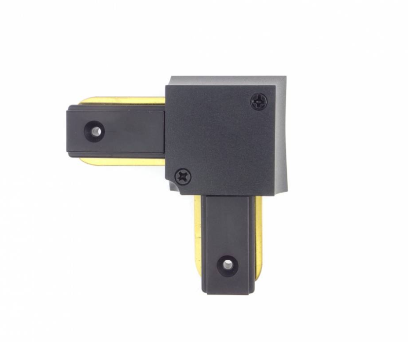 L-connector voor tracklights - 1 fase - Voor ZX rails